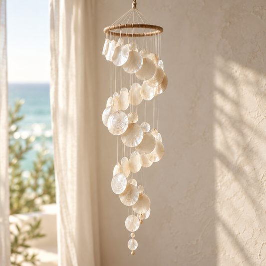 Spiral shell chime; generated design illustration